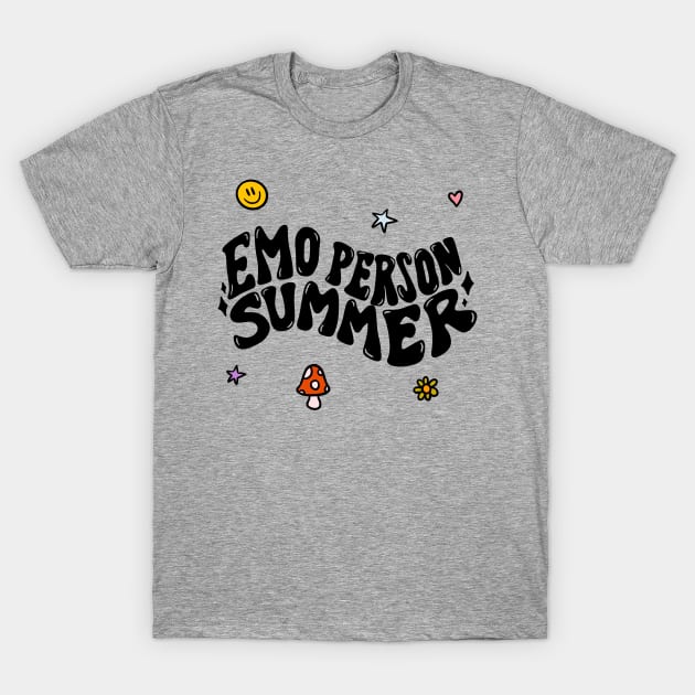 Emo Person Summer T-Shirt by Doodle by Meg